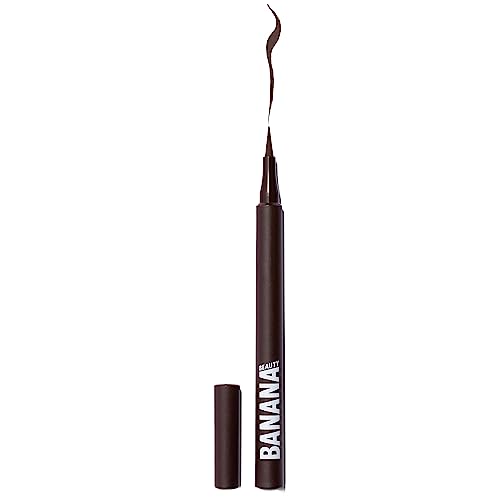 Banana Beauty Eyeliner braun (Say So) – Wasserfestes Make Up mit bis zu 14 Stunden Halt – Präzise Anwendung – Vegan & Cruelty-Free – Dermatologisch getestet von BANANA BEAUTY