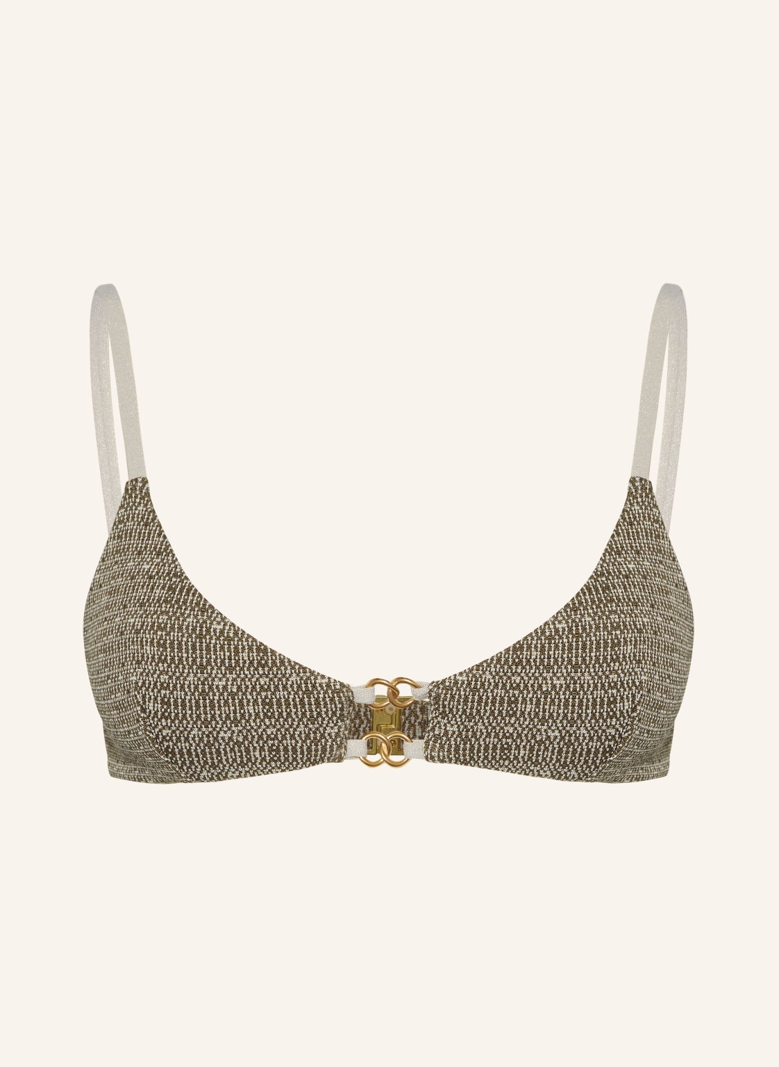 Banana Moon Couture Bralette-Bikini-Top Kandaro Neruo Mit Glitzergarn gruen von BANANA MOON COUTURE