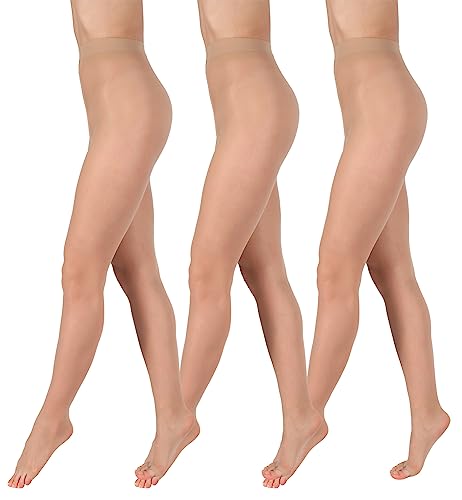 BANANALU 15 Den zehenfreie weiche Strumpfhose Toeless transparent Open Toe Toeless 15 Naturale 3er Set XXL BANANALU 15 Den zehenfreie weiche Strumpfhose Toeless transparent Open Toe Toeless 15 Naturale 3er Set XXL von BANANALU
