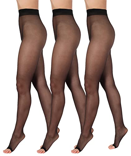 BANANALU 15 Den zehenfreie weiche Strumpfhose Toeless transparent Open Toe Toeless 15 Nero 3er Set XL BANANALU 15 Den zehenfreie weiche Strumpfhose Toeless transparent Open Toe Toeless 15 Nero 3er Set XL von BANANALU