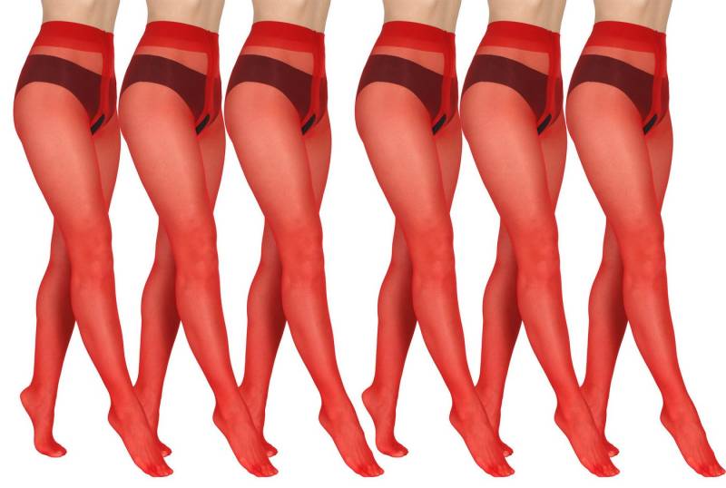 BANANALU Ouvert Strumpfhose Ouvert Strumpfhose mit offenem Schritt 20 DEN (6 St) von BANANALU