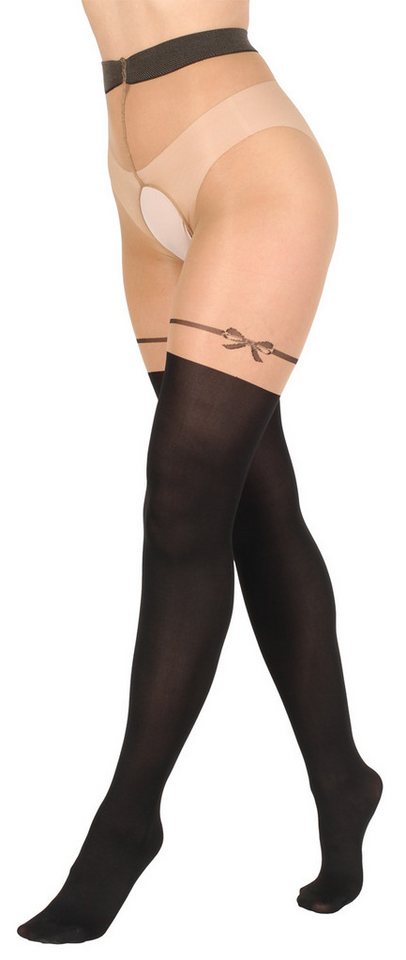 BANANALU Ouvert Strumpfhose Intimo Secret Overknee Optik 20 DEN (1 St) von BANANALU