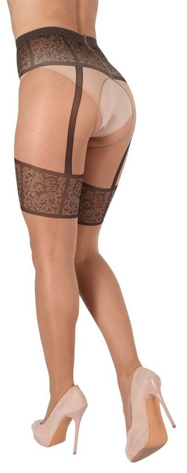 BANANALU Ouvert Strumpfhose Bananalu Intimo Noir 20 Daino/Nero L 20 DEN (1 St) von BANANALU