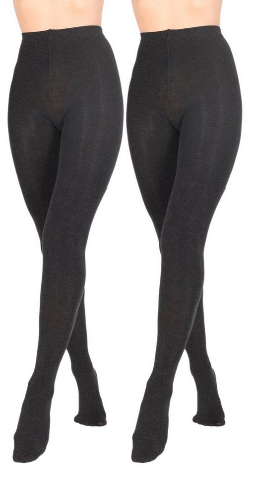 BANANALU Strumpfhose Cashmere Soft Strumpfhose weich und blickdicht 180 DEN (2 St) von BANANALU