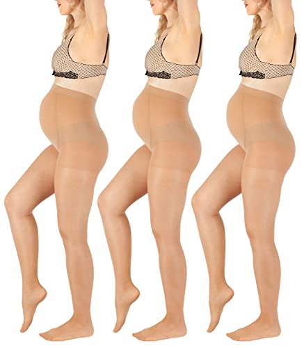 BANANALU Strumpfhose für Schwangere 40 Den Umstandsstrumpfhose Mama 40 Natural 3er Set M BANANALU Strumpfhose für Schwangere 40 Den Umstandsstrumpfhose Mama 40 Natural 3er Set M von BANANALU