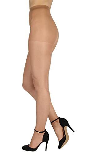 BANANALU feine elastische seiden Strumpfhose Damen 20 Den Höschenteil Panty 20 Naturale S von BANANALU