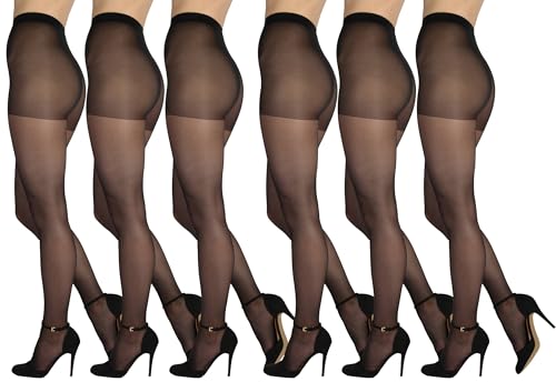 BANANALU matte Strumpfhose Damen 20 Den Multifibra Höschenteil mit leichter Stützkraft Matt 20 Nero XL 6er Set BANANALU matte Strumpfhose Damen 20 Den Multifibra Höschenteil mit leichter Stützkraft Matt 20 Nero XL 6er Set von BANANALU