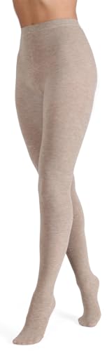 BANANALU weiche Cashmere Touch 180 Den Strumpfhose Blickdicht Warm Sand M von BANANALU