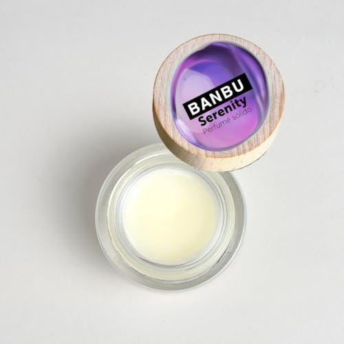 Serenity festes Parfüm, blumiger Duft (Damascena-Rose), 100% natürlich von BANBU