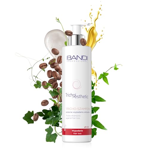 Bandi - Tricho Shampoo Gegen Haarausfall Für Männer Frauen - Stärkt Haarwachstum Schützt Vor Schäden Pflegt Glänzend Gesund Mit Koffein Keratin Für Alle Haartypen von BANDI