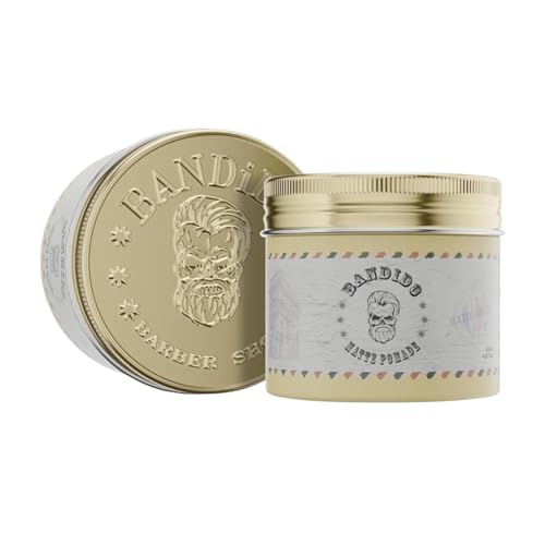 Bandido Matte Finish 125 ml – Haarwachs Männer mit Mittlerem Halt – Haarwachs Matt für Männer – Pomade Matt – Ideal für alle Haarttypen Herren von BANDIDO