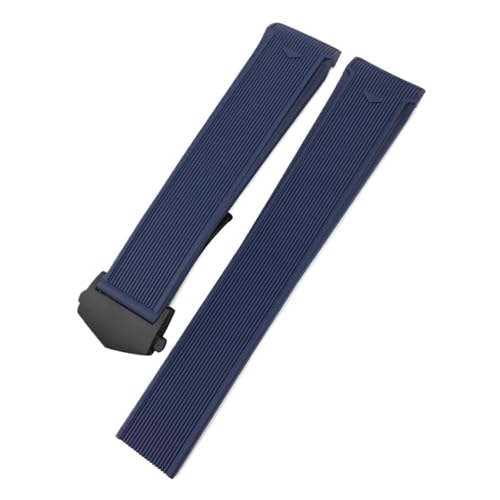 BANDKIT 20 mm / 22 mm Naturkautschuk-Uhrenarmband für TAG Watch Heuer Aquaracer 300 / 500 Taucherarmband, Sportarmband, 20mm(41mm Dial), Achat von BANDKIT
