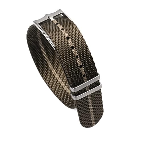 BANDKIT 20 mm 22 mm Premium Grade NATO Zulu Uhrenarmband Nylon Ersatz Uhrenarmband Für Tudor Verstellbares Armband Dornschließe, 22 mm, Achat von BANDKIT