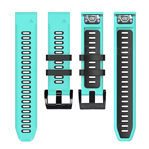 BANDKIT 2021 Smartwatch-Armband für Garmin Fenix 6 6X Pro 5X 5 Plus 3 3HR Forerunner 935 945, Schnellverschluss-Armband aus Silikon, 26MM Fenix 3 3HR, Achat BANDKIT 2021 Smartwatch-Armband für Garmin Fenix 6 6X Pro 5X 5 Plus 3 3HR Forerunner 935 945, Schnellverschluss-Armband aus Silikon, 26MM Fenix 3 3HR, Achat von BANDKIT