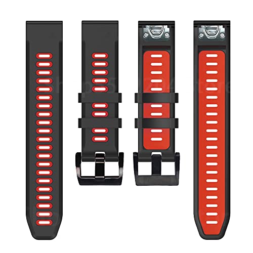 BANDKIT 2021 Smartwatch-Armband für Garmin Fenix 6 6X Pro 5X 5 Plus 3 3HR Forerunner 935 945, Schnellverschluss-Armband aus Silikon, 26MM Fenix 3 3HR, Achat BANDKIT 2021 Smartwatch-Armband für Garmin Fenix 6 6X Pro 5X 5 Plus 3 3HR Forerunner 935 945, Schnellverschluss-Armband aus Silikon, 26MM Fenix 3 3HR, Achat von BANDKIT