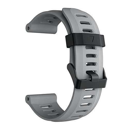 BANDKIT 26 mm Smartwatch-Armband für Garmin Fenix 5X/6X Pro/Fenix 3/Fenix 3HR, weiches Silikon, Ersatz-Armband, 26MM Fenix 5X, Achat von BANDKIT