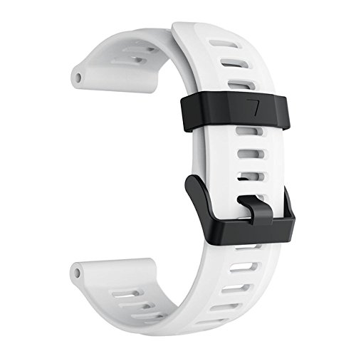 BANDKIT 26 mm Smartwatch-Armband für Garmin Fenix 5X/6X Pro/Fenix 3/Fenix 3HR, weiches Silikon, Ersatz-Armband, 26MM Fenix 5X, Achat BANDKIT 26 mm Smartwatch-Armband für Garmin Fenix 5X/6X Pro/Fenix 3/Fenix 3HR, weiches Silikon, Ersatz-Armband, 26MM Fenix 5X, Achat von BANDKIT