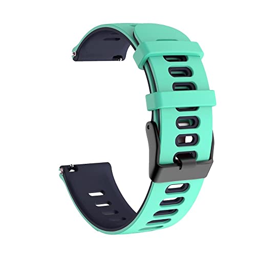 BANDKIT Armband für Garmin Vivoactive 3/Forerunner 245 645/Venu Sq/Vivomove HR, 20 mm Schnellverschluss, weiches Silikon-Ersatzband, For Forerunner 245, Achat von BANDKIT