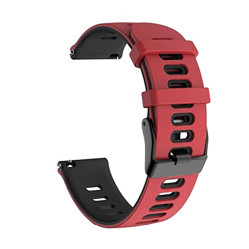 BANDKIT Armband für Garmin Vivoactive 3/Forerunner 245 645/Venu Sq/Vivomove HR, 20 mm Schnellverschluss, weiches Silikon-Ersatzband, For Forerunner 245, Achat von BANDKIT