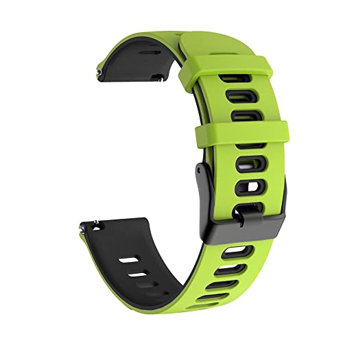 BANDKIT Armband für Garmin Vivoactive 3/Forerunner 245 645/Venu Sq/Vivomove HR, 20 mm Schnellverschluss, weiches Silikon-Ersatzband, For Forerunner 645, Achat von BANDKIT