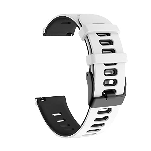 BANDKIT Armband für Garmin Vivoactive 3/Forerunner 245 645/Venu Sq/Vivomove HR, 20 mm Schnellverschluss, weiches Silikon-Ersatzband, For Forerunner 645, Achat von BANDKIT