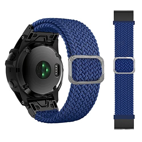 BANDKIT HOT22 Quickfit-Uhrenarmband für Garmin Fenix 7 7X 6 6X Pro 5X 5 Plus 3HR 935 945 S60 MK1 Geflochtenes Solo Loop Nylon-Armband, For Fenix 6 5 Plus 945, Achat von BANDKIT