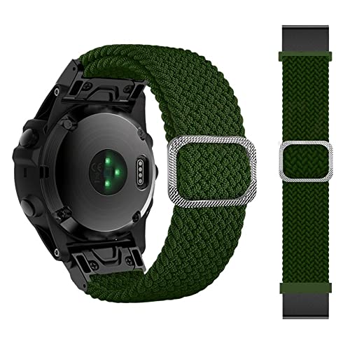 BANDKIT HOT22 Quickfit-Uhrenarmband für Garmin Fenix 7 7X 6 6X Pro 5X 5 Plus 3HR 935 945 S60 MK1 Geflochtenes Solo Loop Nylon-Armband, For Fenix 7, Achat BANDKIT HOT22 Quickfit-Uhrenarmband für Garmin Fenix 7 7X 6 6X Pro 5X 5 Plus 3HR 935 945 S60 MK1 Geflochtenes Solo Loop Nylon-Armband, For Fenix 7, Achat von BANDKIT