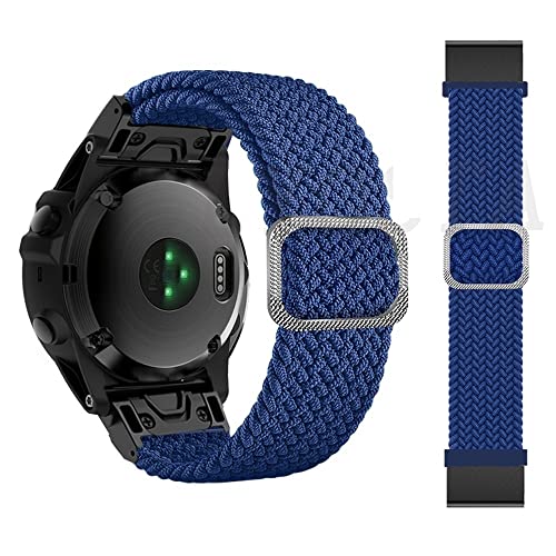 BANDKIT Nylon-Armband für Garmin Fenix 6X 6 Pro 7X 7 Epix 5X 5 Plus 3 3HR 935 945 Smartwatch 22 26 mm Armbänder Ersatzarmband, 22mm Fenix 6 6Pro, Achat von BANDKIT