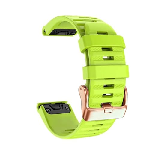 BANDKIT QuickFit-Armband für Garmin Fenix 7 x 7 6 x 6 5 x 5 20 Smartwatch 22 26 mm, Silikonbänder für Fenix 7s 6s Pro 5s Plus, 26mm Width, Achat von BANDKIT