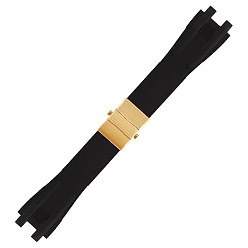 BANDKIT Silikon-Gummi-Uhrenarmband für Ulysse Nardin, Outdoor-Sport, wasserdichtes Armband, Ersatzarmband, Uhrenzubehörteile, 26 mm, Achat von BANDKIT