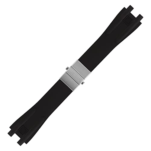 BANDKIT Silikon-Gummi-Uhrenarmband für Ulysse Nardin, Outdoor-Sport, wasserdichtes Armband, Ersatzarmband, Uhrenzubehörteile, 26 mm, Achat von BANDKIT