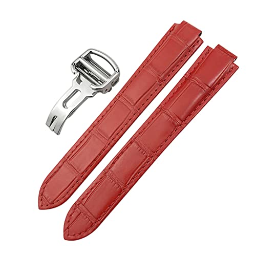 BANDKIT Uhrenarmband aus echtem Leder, 14 mm, 16 mm, 18 mm, 20 mm, 22 mm, für Ballon Bleu de Cartier Konvex, buntes Kalbsleder, 20 mm, Achat BANDKIT Uhrenarmband aus echtem Leder, 14 mm, 16 mm, 18 mm, 20 mm, 22 mm, für Ballon Bleu de Cartier Konvex, buntes Kalbsleder, 20 mm, Achat von BANDKIT