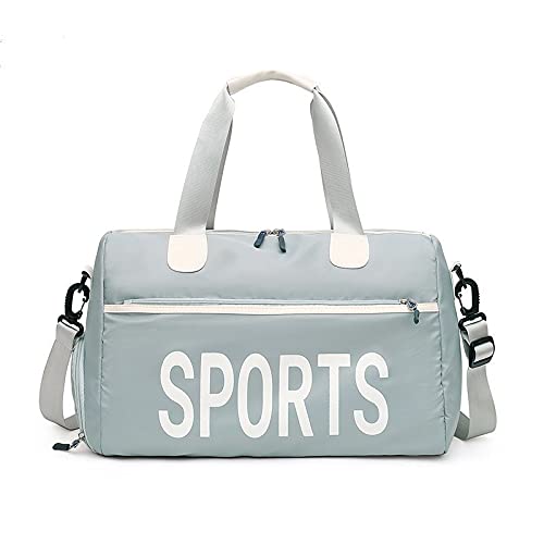 Sporttasche，Gym Bag Frauen Fitness Sporttasche Reisetasche Sporttraining (Color : Blue) von BANGHA