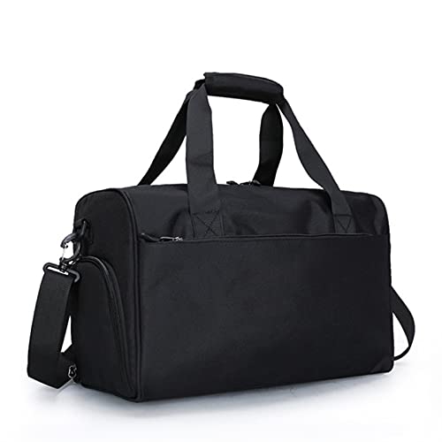 Sporttasche，Gym Bag Training Gym Tasche Sport Taschen männer Frau Fitness Taschen dauerhaft multifunktions Handtasche Sporting Outdoor Tote für männlich (Color : Black) von BANGHA