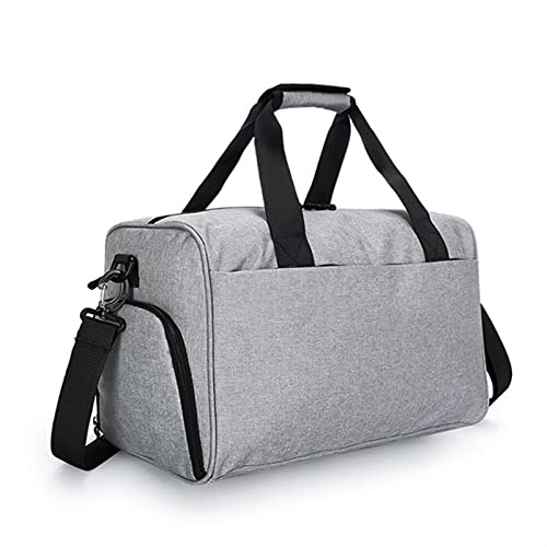 Sporttasche，Gym Bag Training Gym Tasche Sport Taschen männer Frau Fitness Taschen dauerhaft multifunktions Handtasche Sporting Outdoor Tote für männlich (Color : Gray) von BANGHA