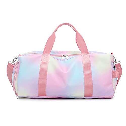 Sporttasche，Gym Bag Yoga Sport Fitness Gym Tasche Damen Reise Handtasche Schulter drucken wasserdichte tragbare kapazität mit Schuhe Tasche von BANGHA