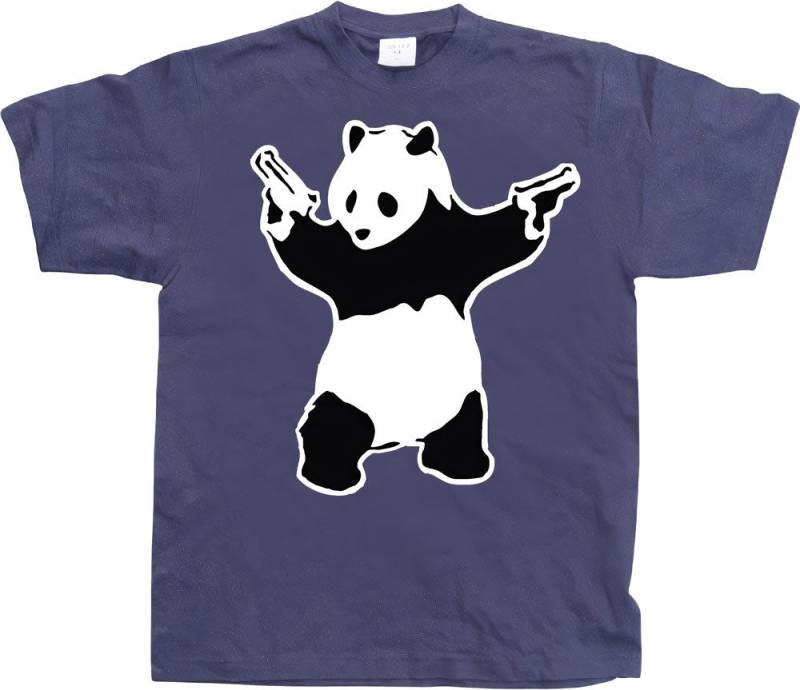 BANKSY T-Shirt Panda T-Shirt von BANKSY