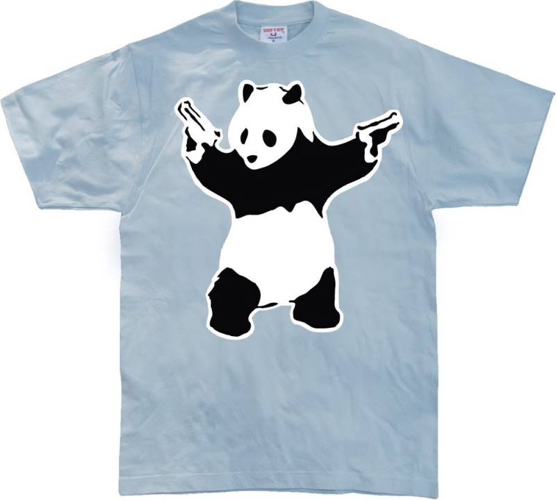 BANKSY T-Shirt Panda T-Shirt von BANKSY