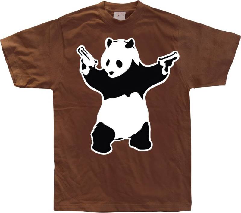BANKSY T-Shirt Panda T-Shirt von BANKSY