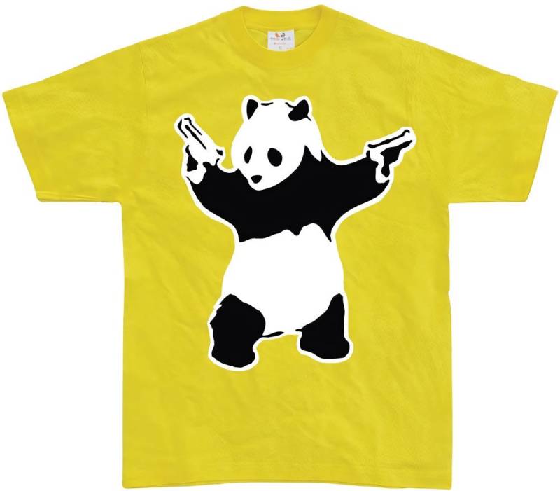 BANKSY T-Shirt Panda T-Shirt von BANKSY