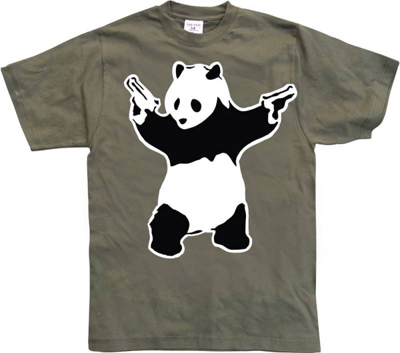 BANKSY T-Shirt Panda T-Shirt von BANKSY