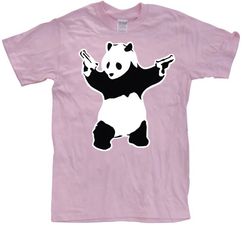 BANKSY T-Shirt Panda T-Shirt von BANKSY