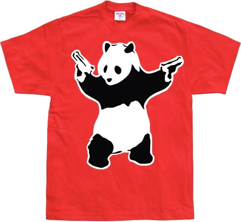 BANKSY T-Shirt Panda T-Shirt von BANKSY