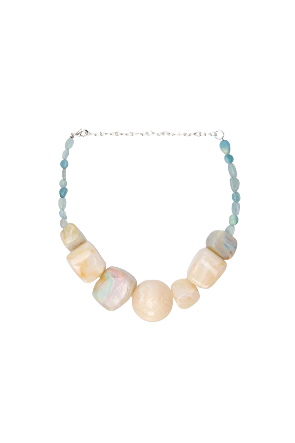 Badia Necklace - White - ONE SIZE - BAOBAB - Necklaces von BAOBAB