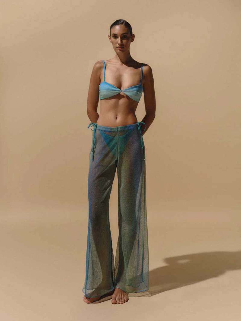 BAOBAB | Gem Pants | Women's Moss Green Wide leg pants von BAOBAB