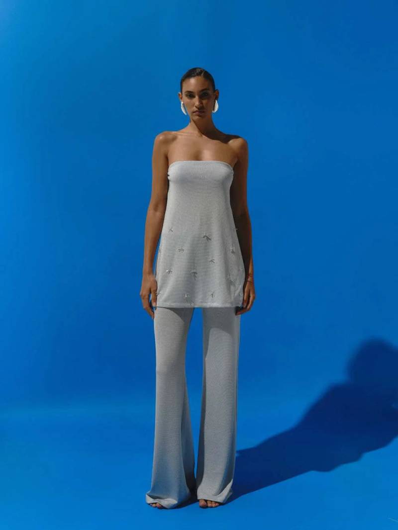 BAOBAB | Suzu Pants | Women's Light blue Flared pants von BAOBAB