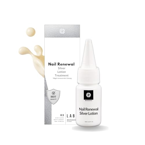 BAOGAAO Silver Lotion, Nail Care, Restore Nail Lotion, Nail Repair to Restore Beautiful, for Damaged Nails 10ml von BAOGAAO