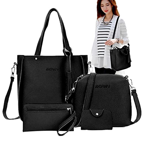 BAOK Damen-Taschen-Set | PU-Leder-Handtasche für Damen – für Mädchen und Frauen, Dating, Shopping, Arbeit, Reisen, Urlaub, Party und Abschlussfeier von BAOK