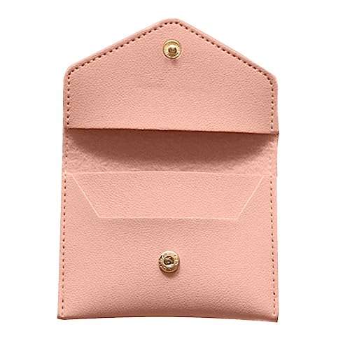 Kleingeldbörse – Geldbörse | Münzfach für Frauen Mädchen, tragbare Karten-Tasche Kleingeldhalter für Münzen, Geld, Kreditkarte Baok, rose, 1 von BAOK