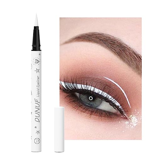 Wasserfester Eyeliner-Stift - Langanhaltendes Augen-Make-up auf der Wasserlinie - Bunter, langlebiger, rutschfester, den ganzen Tag wasserdichter Augen-Make-up-flüssiger Baok von BAOK